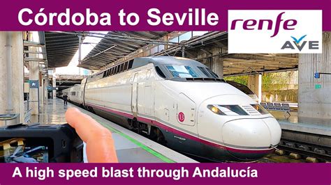 train from cordoba to seville spain